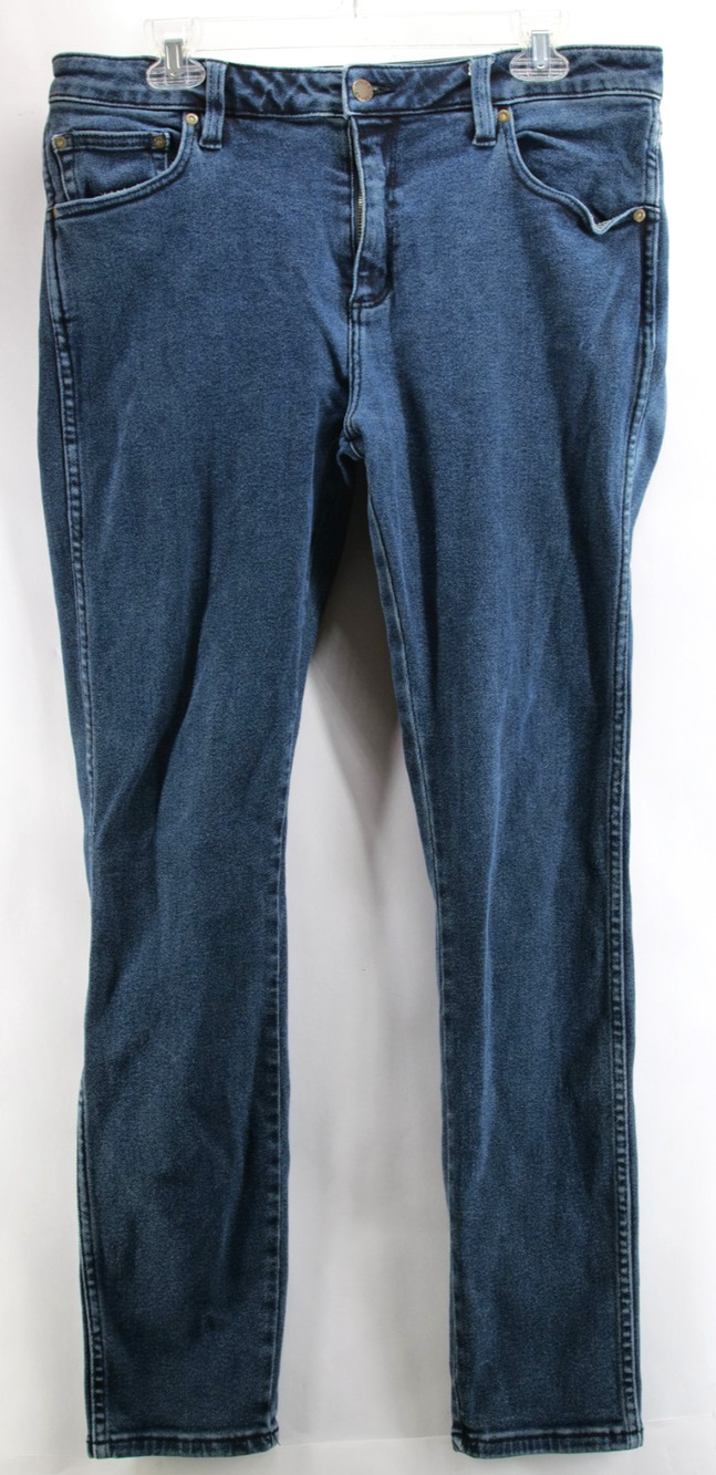 Rolla's Stinger Skinny Fit Jeans Mens 34X32 Blue Denim Pockets Casual Punk